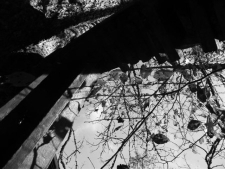 "Mühlrad ruhend"  Fotografie