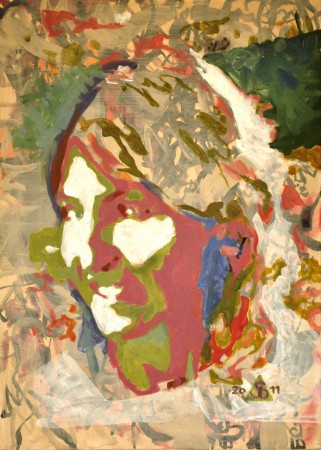 Portrait - Acryl auf Leinwand